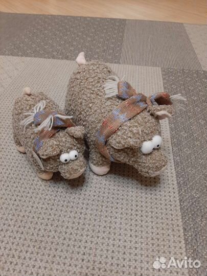 Мягкие игрушки семья поросят