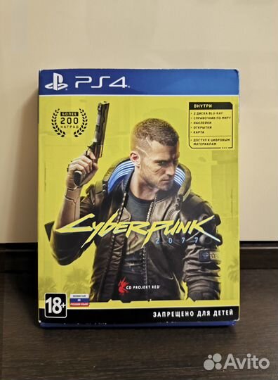 Cyberpunk 2077 PS4 (PS5) диск