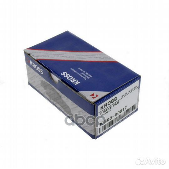 Колодки тормозные KG0500017 Kross