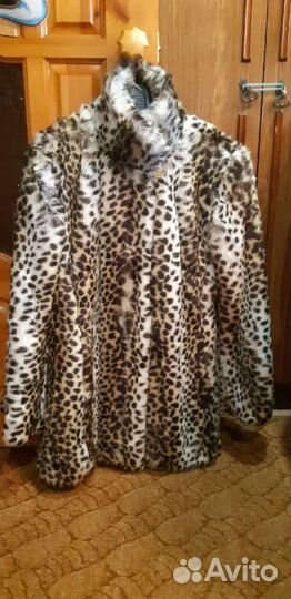 Шуба леопард
