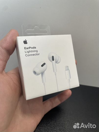 Наушники для iPhone проводные EarPods Lighting
