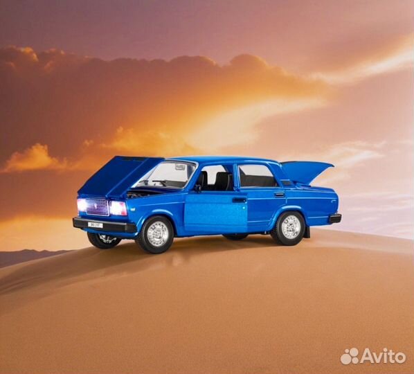 Машинка металлическая 2107