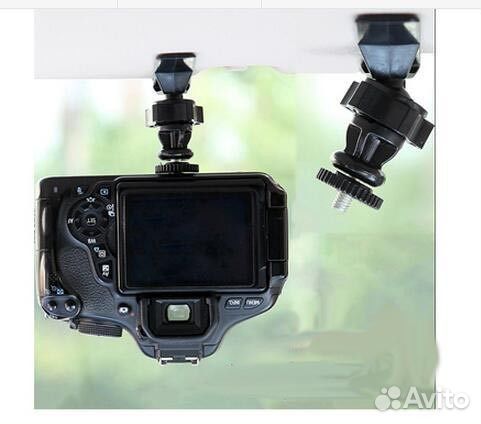 Присоска шаровая на стекло для GoPro и Смартфонов