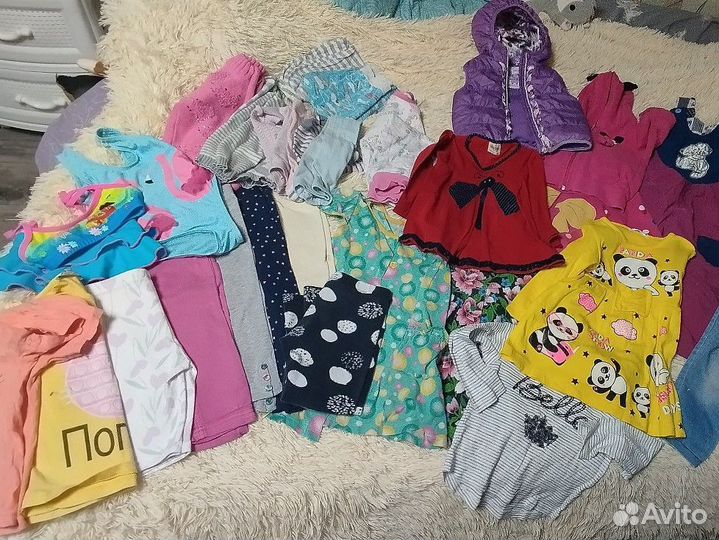Детские вещи пакетом на девочку