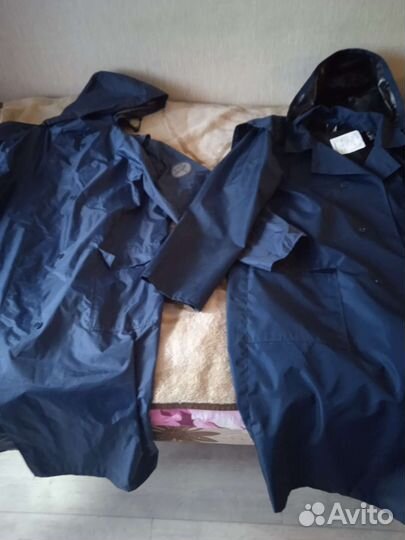 Плащ ржд мужской