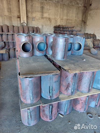 Тройники стальные переходные