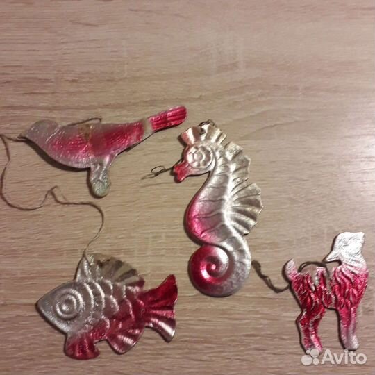 Ёлочные игрушки СССР