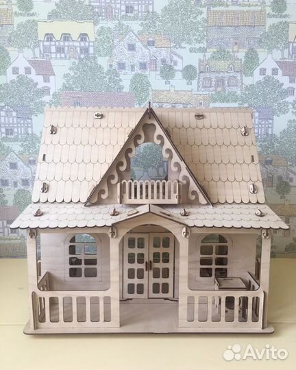 Кукольный домик новый
