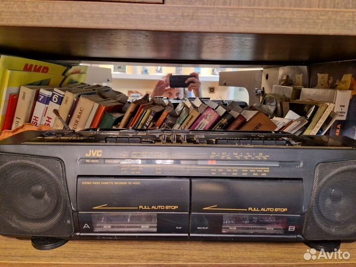В резерве. Кассетный магнитофон jvc