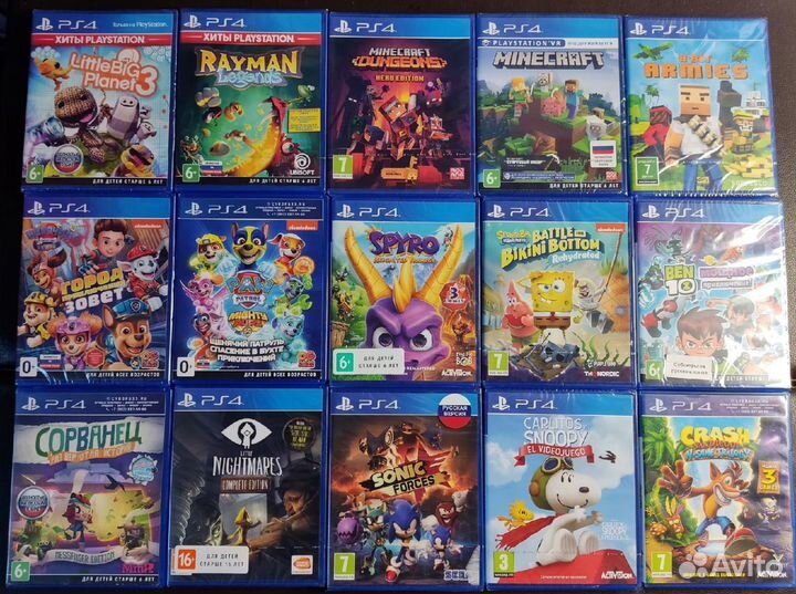 Подборка Детских игр №1 на PS 4/5