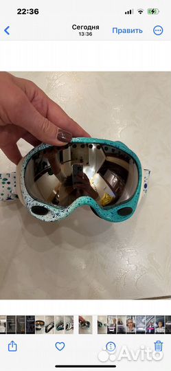 Горнолыжные очки oakley