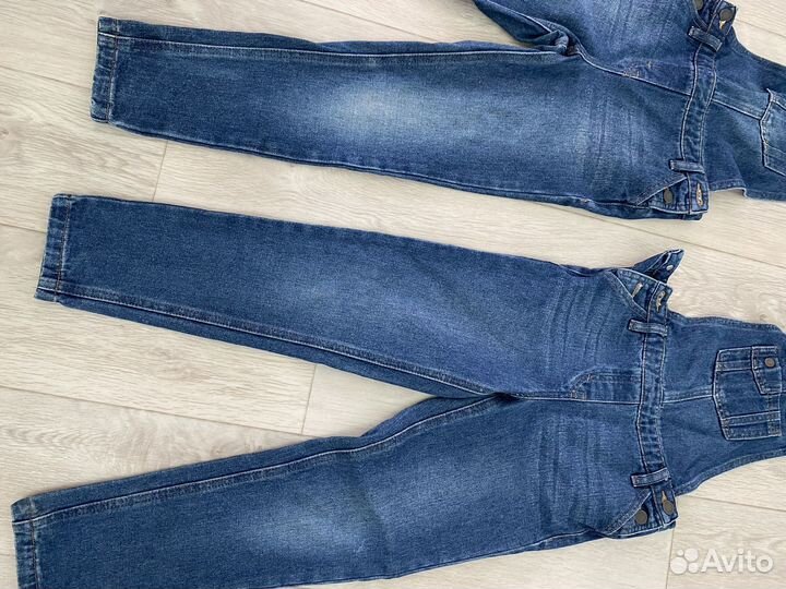 Комбинезон джинсовый некст