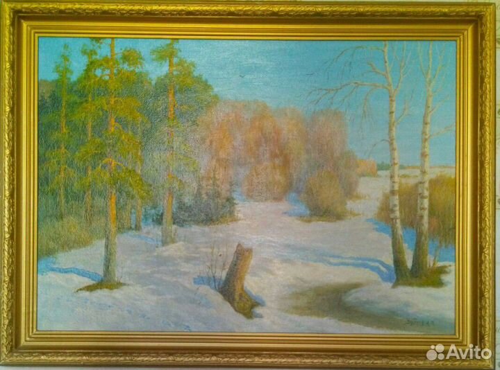 Картина маслом на холсте 80*60 см