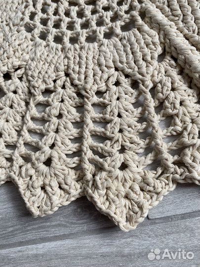 Ковер хлопковый ручной работы