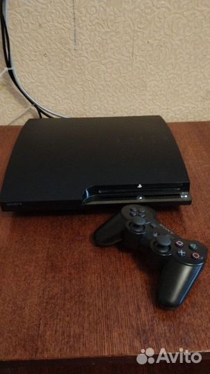 Продам PS3 320гб прошитая + игры