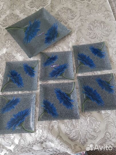 Набор десертных тарелок СССР