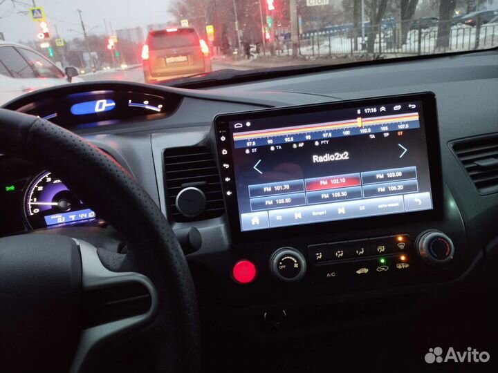 Магнитола honda civic 4d