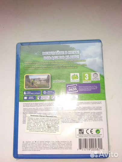 Everybody golf ps Vita запечатанный