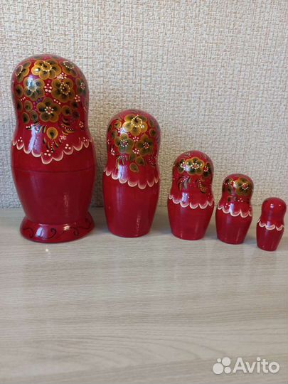 Матрешка 5 мест, свистульки