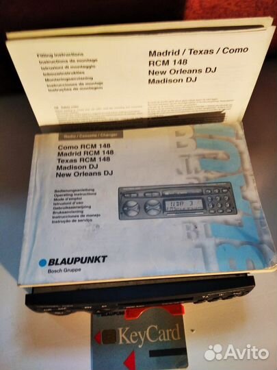 Штатная ав магнитола Blaupunkt