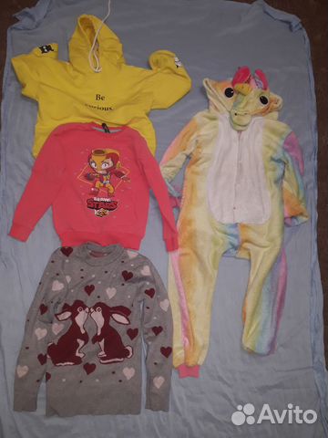 Продаю б/у вещи на девочку от 6 до 10 лет