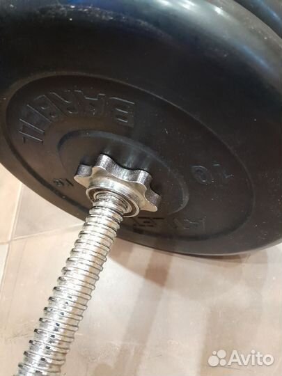 Штанга. Блины. Барбелл. 4 по 10 кг. Торг