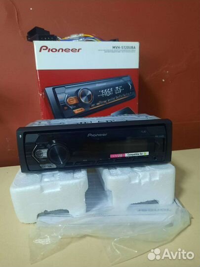 Автопроигрыватель Pioneer MVH-s120uba