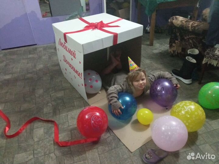 Коробка подарочная 1м