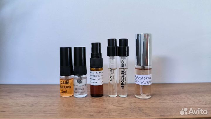 Пробники парфюмерии люкс, ниша