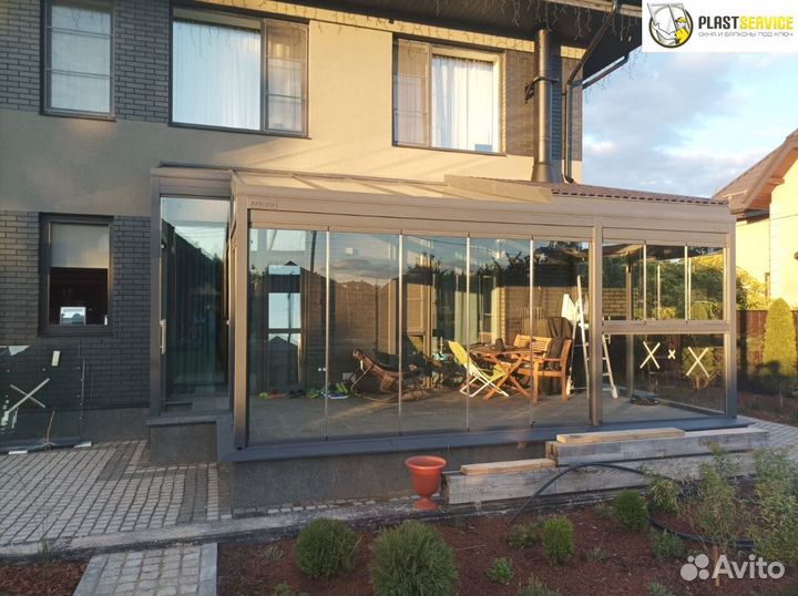 Безрамное остекление, окна пластиковые алюминиевые