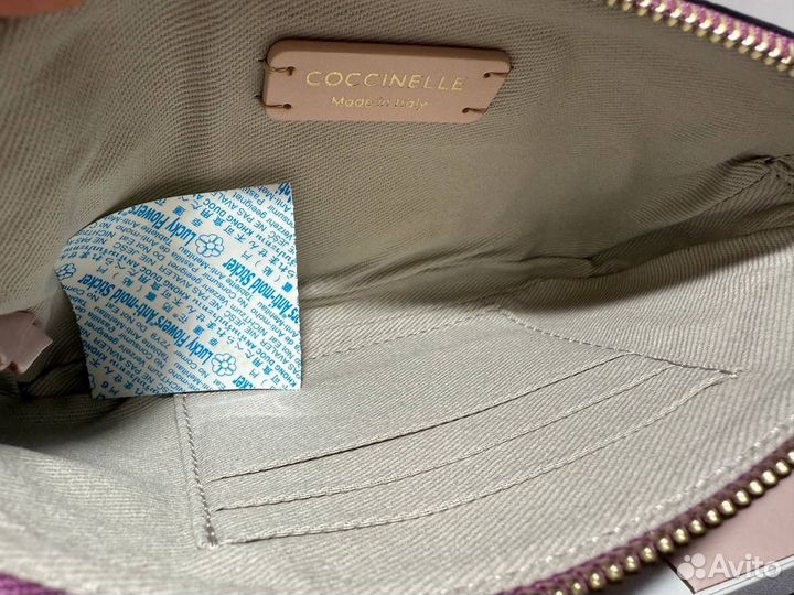 Сумка coccinelle для телефона и карт новая