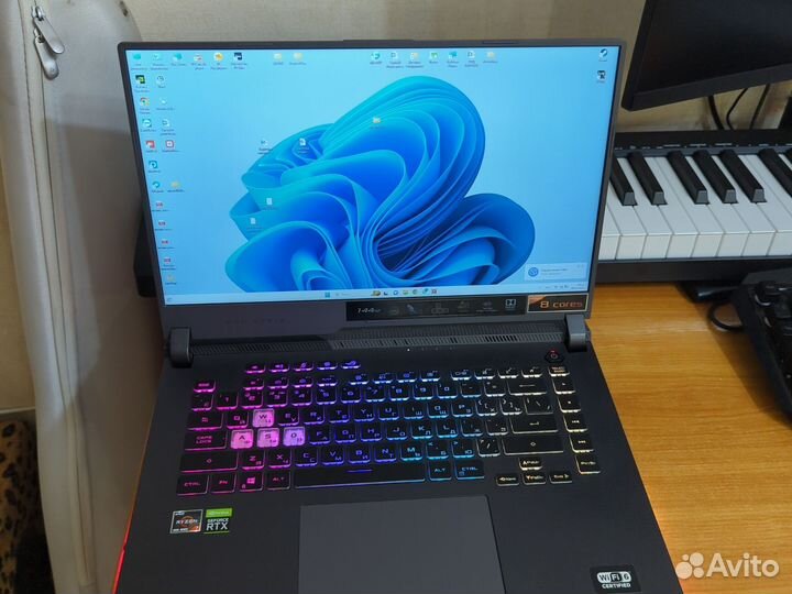 Ноутбук игровой asus ROG Strix G15 G513IE-HN012