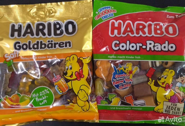 Жевательный мармелад Haribo160/170гр