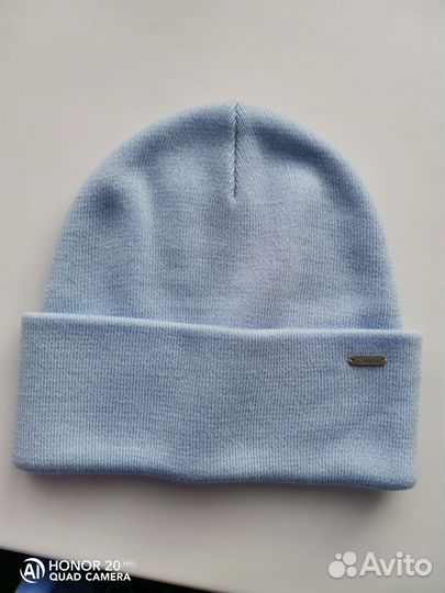 Шапка бини safi голубая новая