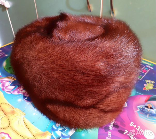 Шапка норковая женская р.56