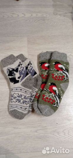 Новые Детские шерстяные носочки