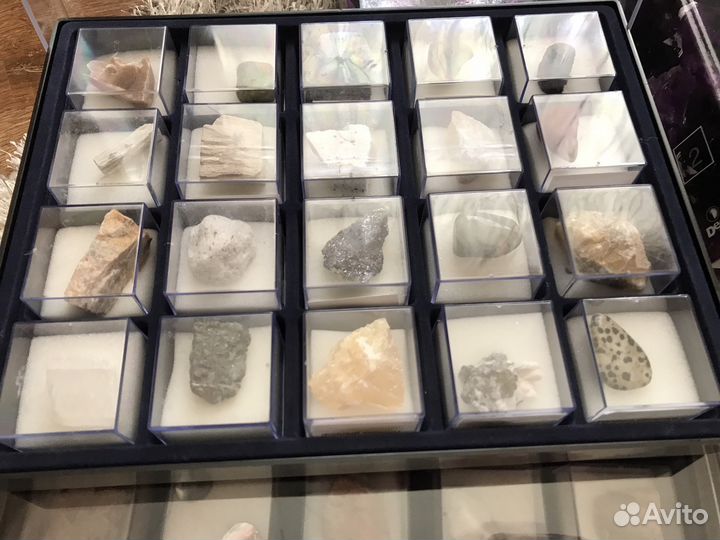 Коллекция минералов Сокровища земли