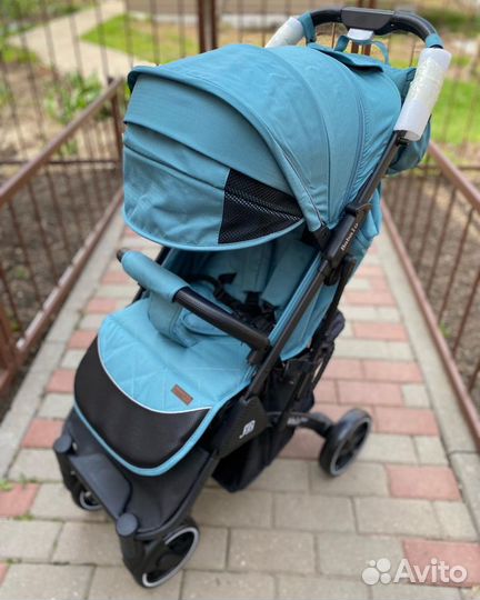 Коляска новая babalo 2023 бирюзовая