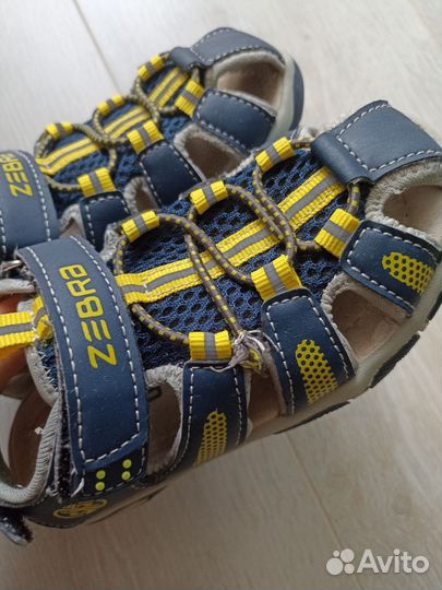 Сандалии детские для мальчика zebra 29 р