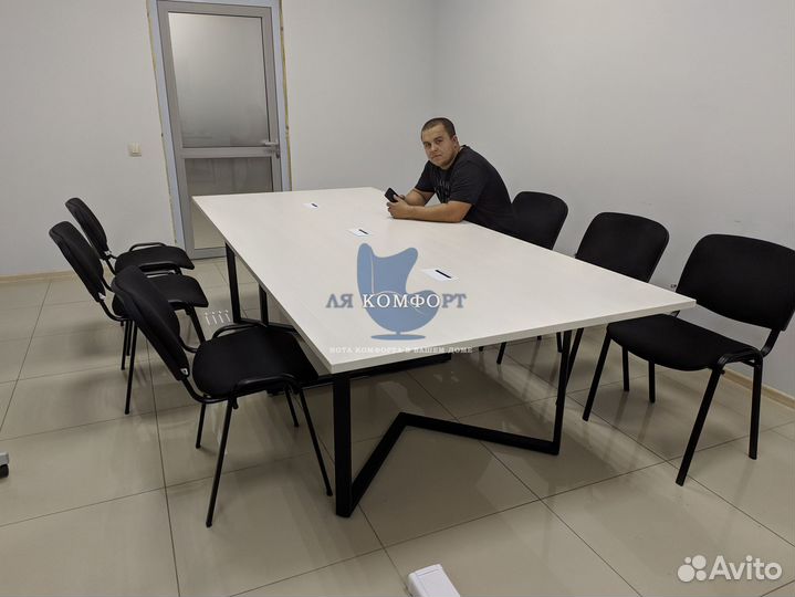 Стол переговорный лофт