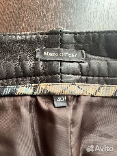 Кожаная юбка Оригинал Marc O'Polo