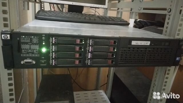Сервер HP DL380 G7(2*xeon 5645,96 gb ddr3)