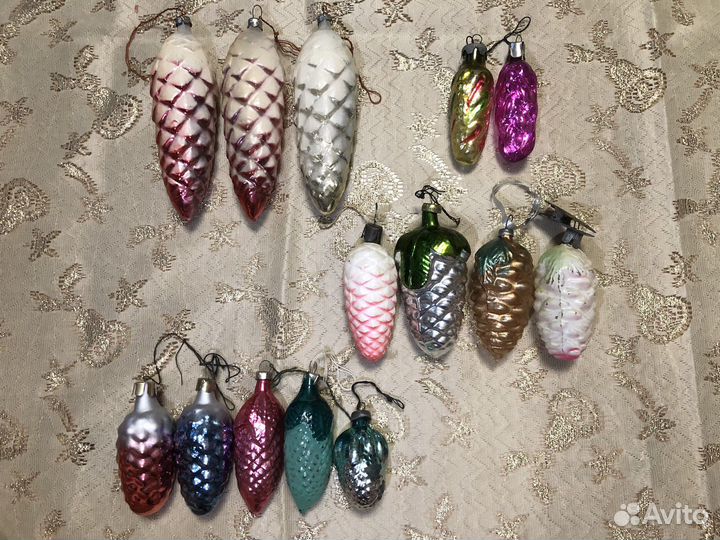 Елочные игрушки СССР