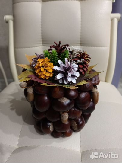 Поделка (композиция) осенняя