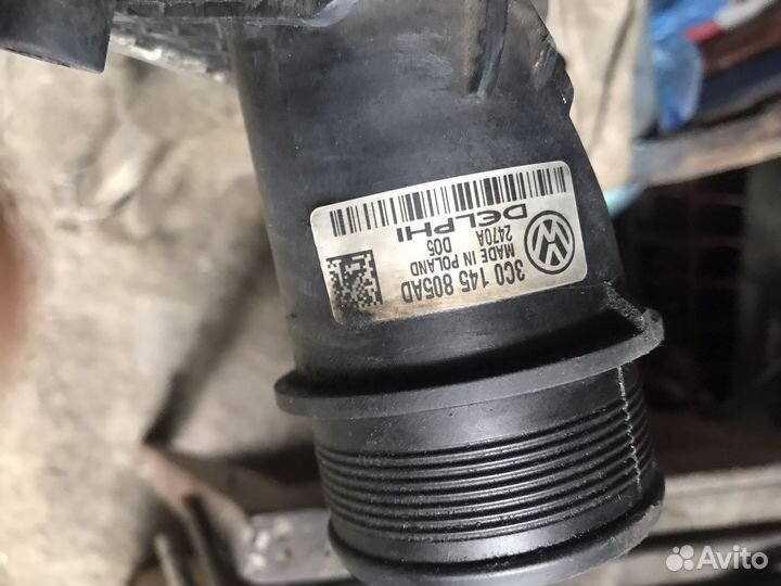 Интеркулер VW Tiguan 2.0tdi