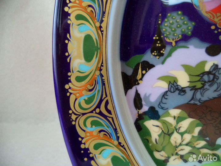 Настенная тарелка фарфор Rosenthal Германия