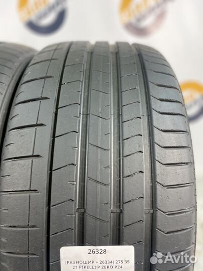 Pirelli P Zero PZ4 275/35 R21 и 315/30 R21 105W