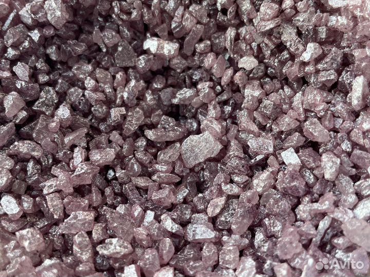 Морская соль для ванны с лавандой мерцающая