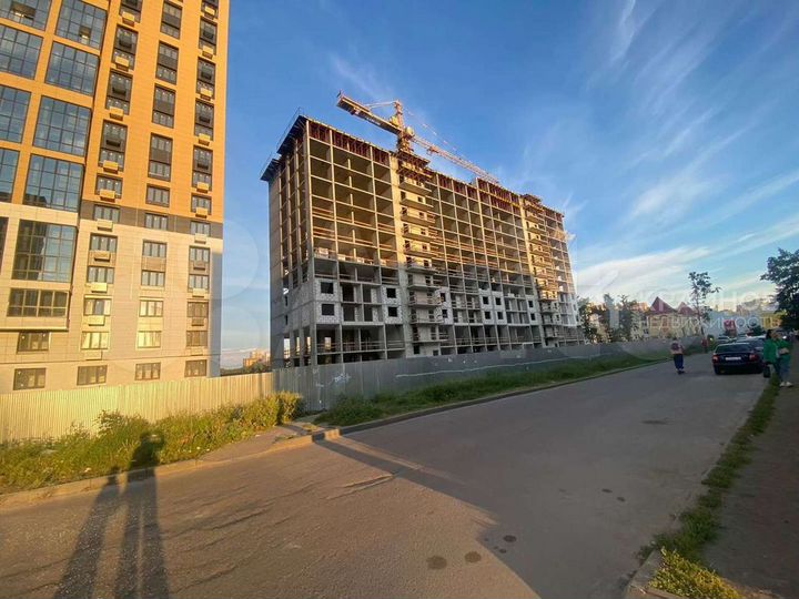 2-к. квартира, 61,6 м², 10/21 эт.