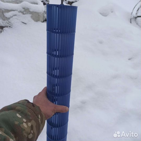 Тангенциальный вентилятор 610 мм внешный крепеж